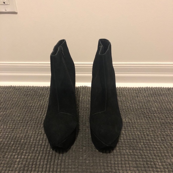 New Topshop suede boots size 39 - Picture 2 of 7